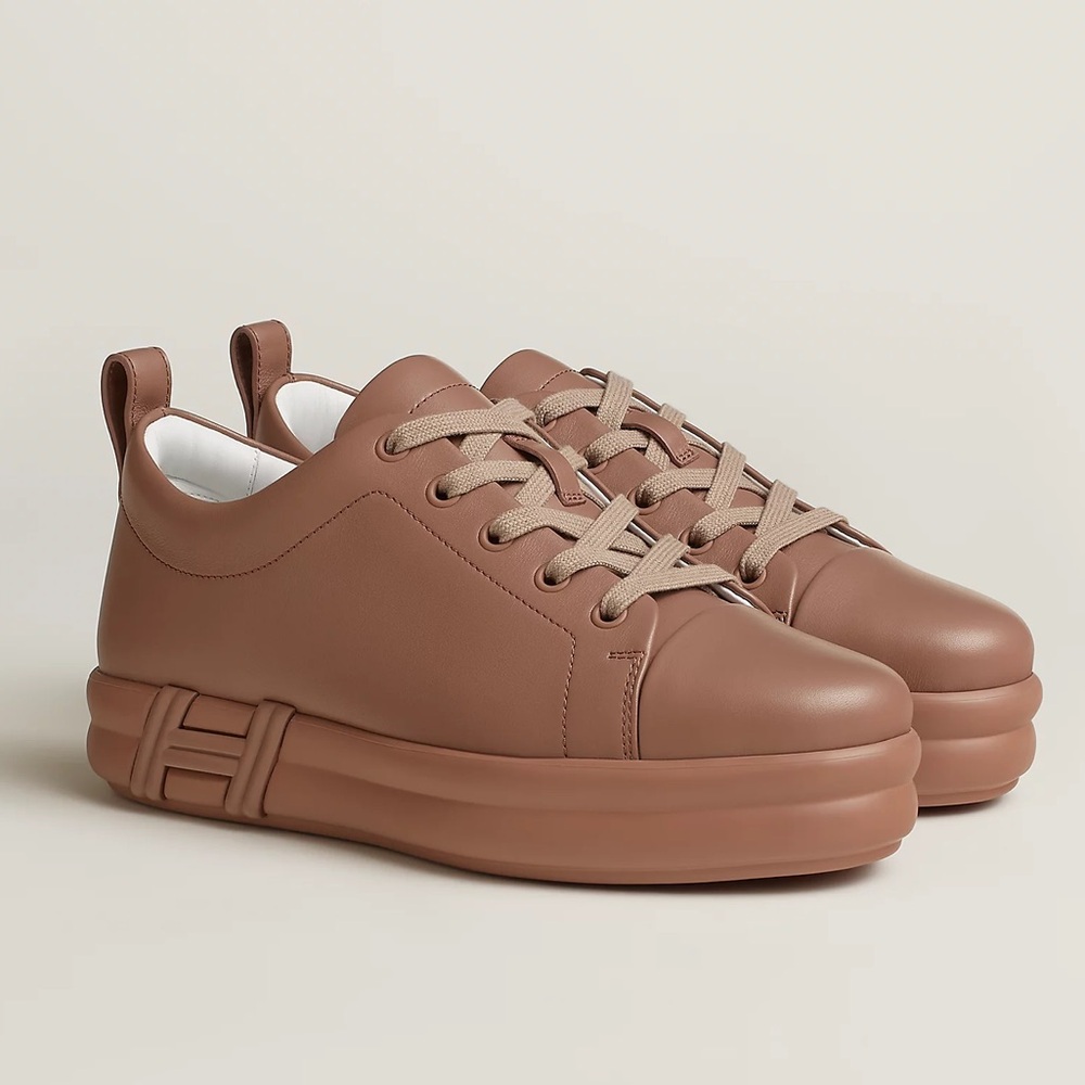 HERMES HAPPY SNEAKER ROSE PERLE